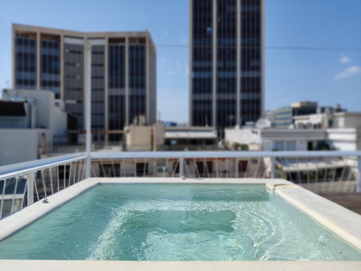 Unique Solar Penthouse With Jacuzzi And Sauna In Central Афины Экстерьер фото
